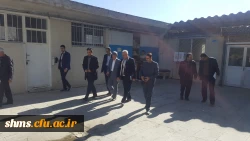 بازدید نماینده منتخب مردم شهرستان های قروه و دهگلان در مجلس شورای اسلامی  از پردیس شهید مدرس سنندج