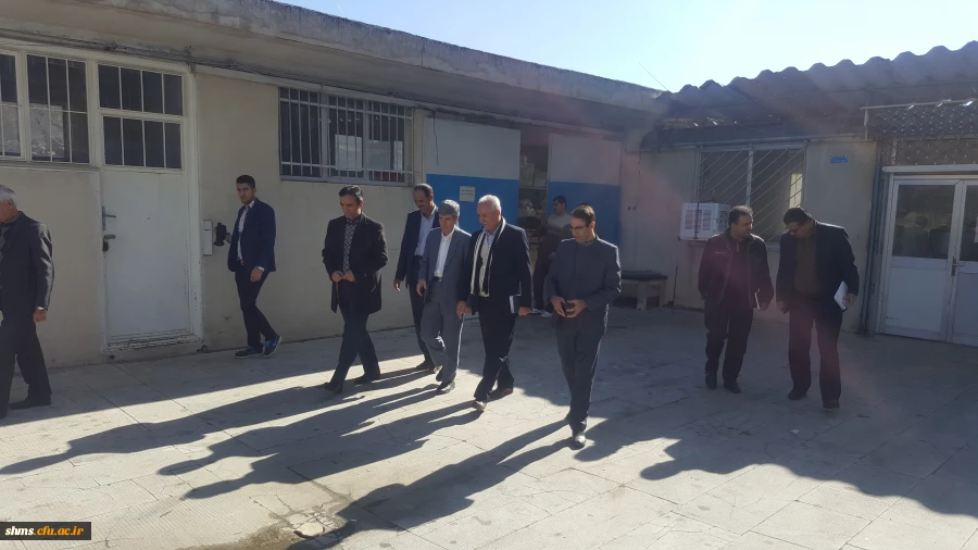 بازدید نماینده منتخب مردم شهرستان های قروه و دهگلان در مجلس شورای اسلامی  از پردیس شهید مدرس سنندج