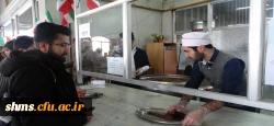 توزیع غذا توسط اعضای کانون سلامت و شورای صنفی پردیس شهید مدرس سنندج 7