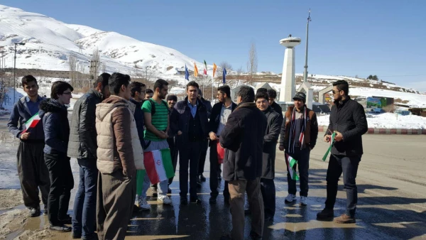 برگزاری مراسم پیاده روی و کوهپیمایی دانشجویان پردیس شهید مدرس سنندج