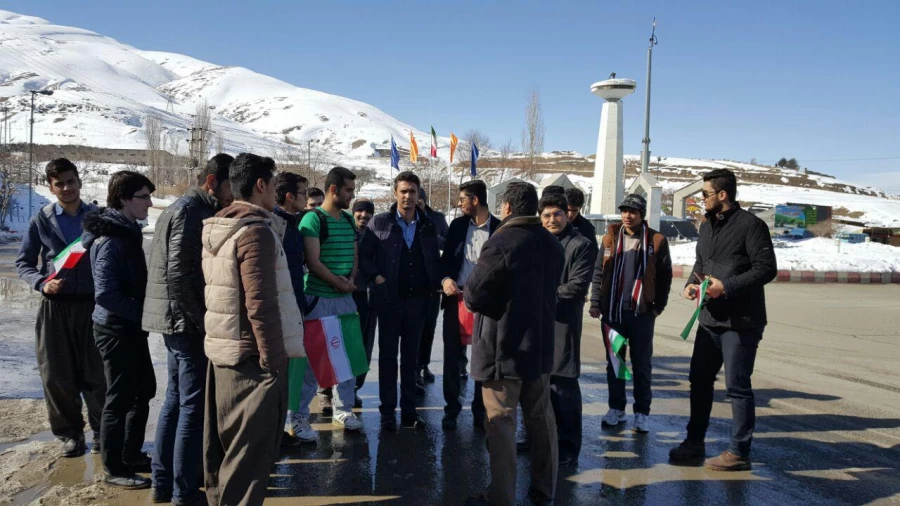 برگزاری مراسم پیاده روی و کوهپیمایی دانشجویان پردیس شهید مدرس سنندج