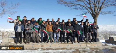 برگزاری مراسم پیاده روی و کوهپیمایی دانشجویان پردیس شهید مدرس سنندج