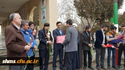 غبارروبی مزار شهدای سنندج توسط کارکنان و  دانشجویان پردیس شهید مدرس سنندج 10