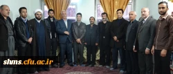 دیدار دکتر مسعود الماسی با خانواده معلم شهید محمد علی حق وردی