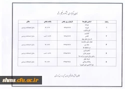 زمان بندی پخش فیلم رشد96