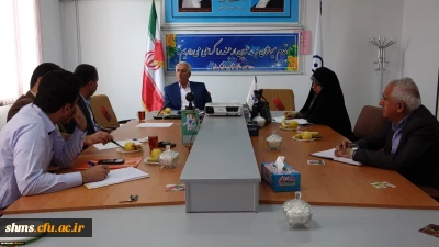 اولین جلسه شورای نظارت، ارزیابی و تضمین کیفیت دانشگاه فرهنگیان کردستان