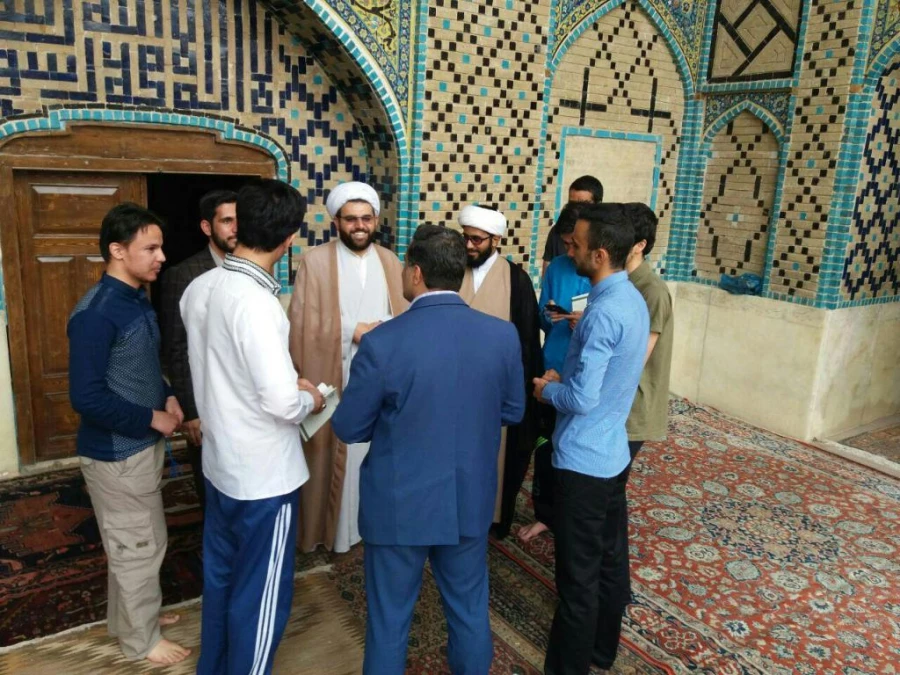 دیدار با دانشجویان مکتعف در مسجد جامع سنندج 3