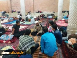 دیدار با دانشجویان مکتعف در مسجد جامع سنندج 5