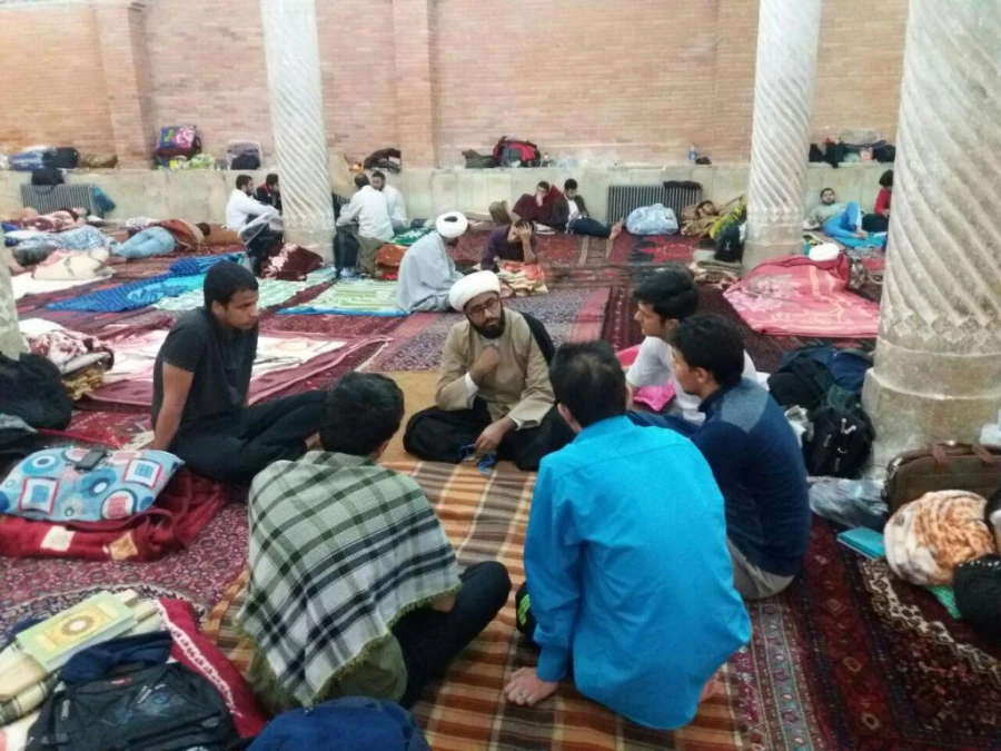 دیدار با دانشجویان مکتعف در مسجد جامع سنندج 5