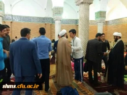 دیدار با دانشجویان مکتعف در مسجد جامع سنندج 6