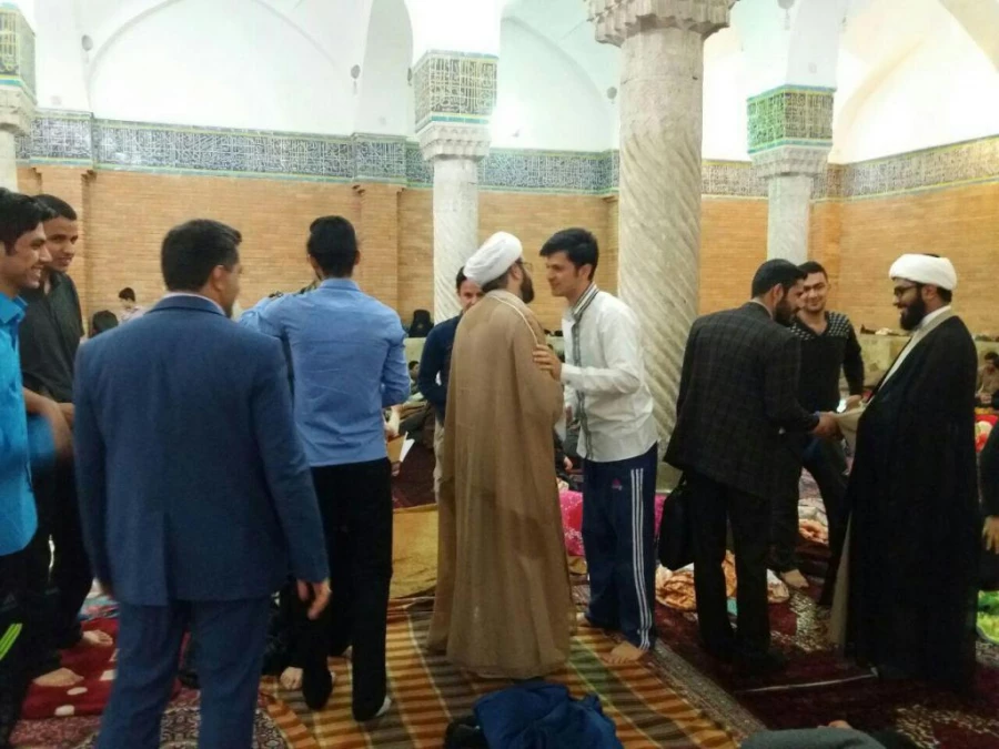 دیدار با دانشجویان مکتعف در مسجد جامع سنندج 6