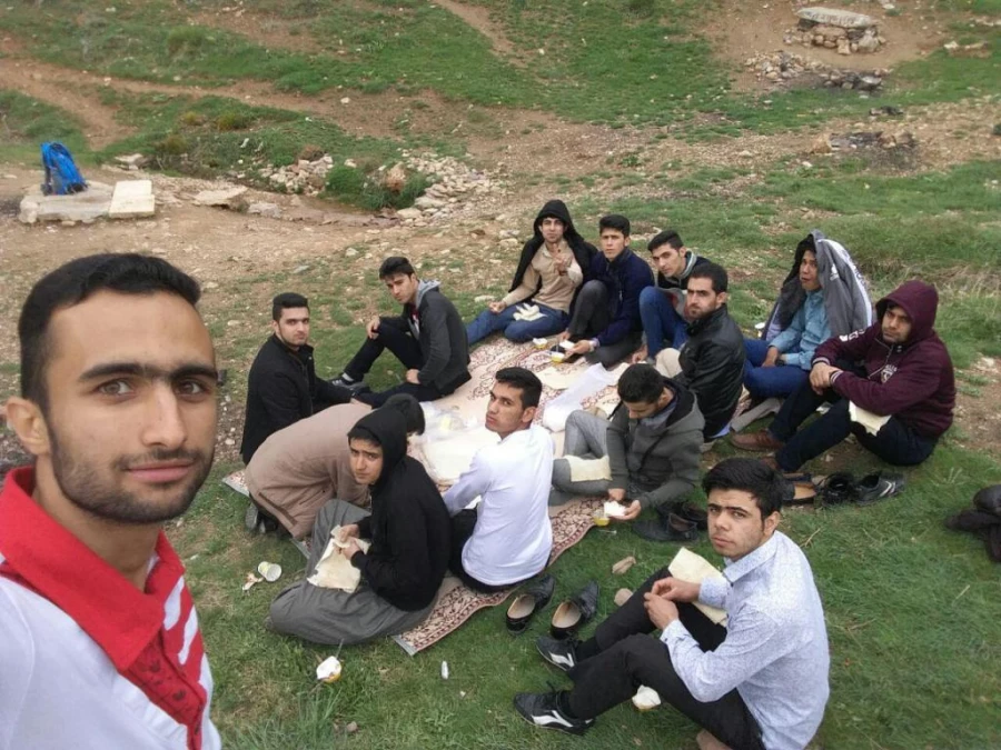 مراسم کوه پیمایی آبیدرتوسط دانشجویان بسیجی پردیس شهید مدرس 3