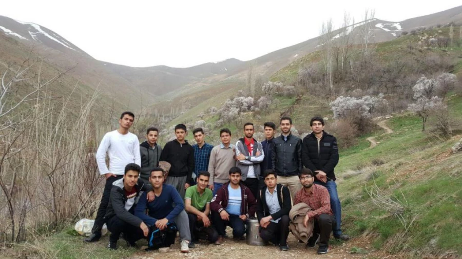 مراسم کوه پیمایی آبیدرتوسط دانشجویان بسیجی پردیس شهید مدرس 4