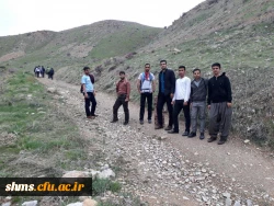 مراسم کوه پیمایی آبیدرتوسط دانشجویان بسیجی پردیس شهید مدرس 6
