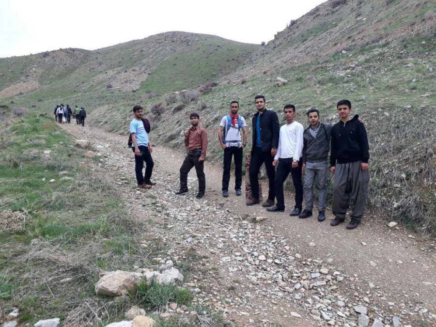 مراسم کوه پیمایی آبیدرتوسط دانشجویان بسیجی پردیس شهید مدرس 6