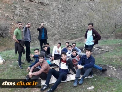 مراسم کوه پیمایی آبیدرتوسط دانشجویان بسیجی پردیس شهید مدرس 7