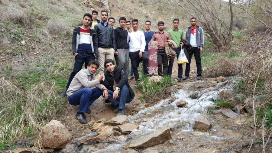 مراسم کوه پیمایی آبیدرتوسط دانشجویان بسیجی پردیس شهید مدرس 9