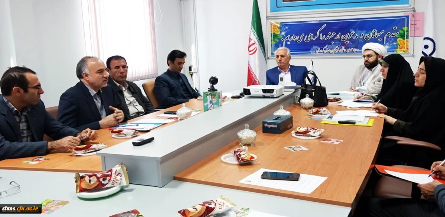 جلسه ستاد بیست و هفتمین جشنواره دانشجو معلمان دانشگاه فرهنگیان کردستان 2