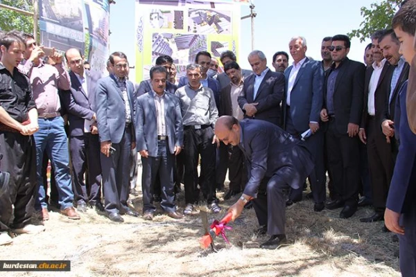 مراسم کلنگ زنی احداث پروژه مسکونی دانشگاه فرهنگیان 4