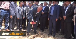 مراسم کلنگ زنی احداث پروژه مسکونی دانشگاه فرهنگیان 5
