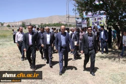 مراسم کلنگ زنی احداث پروژه مسکونی دانشگاه فرهنگیان 6