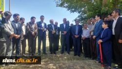 مراسم کلنگ زنی احداث پروژه مسکونی دانشگاه فرهنگیان 9