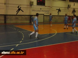 پیروزی تیم  کارکنان و اساتید در مسابقات فوتسال 3