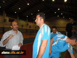 پیروزی تیم  کارکنان و اساتید در مسابقات فوتسال 5