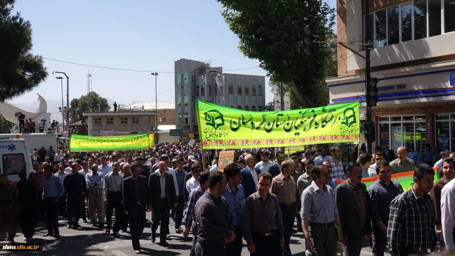 گزارش تصویری:

حضور دانشجویان، اساتید و کارکنان پردیس شهید مدرس سنندج در راهپیمایی روز قدس 8