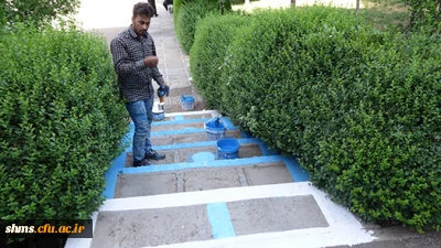 ر راستای اقدامات عمرانی تابستان 96 انجام شد:

زیبا سازی و رنگ آمیزی فضای محیطی پردیس شهید مدرس و بنت الهدی صدر