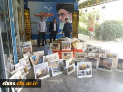 فضاسازی وبرپای نمایشگاه بمناسبت هفته دفاع مقدس در پردیس شهید مدرس به روایت تصویر 7
