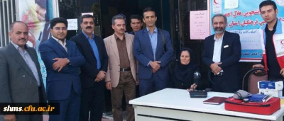 پریایی ایستگاه سلامت به مناسبت هفته سلامت روان در پردیس شهید مدرس سنندج