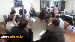 در دفتر ریاست پردیس مدرس سنندج برگزار شد:

سومین جلسه شورای پردیس با محوریت بهداشت و ایمنی 2