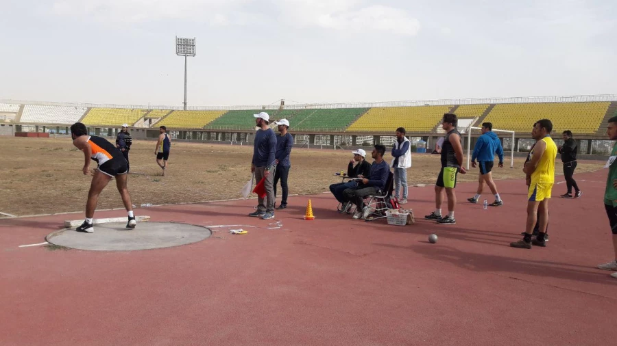 درخشش دوندگان دانشگاه فرهنگیان کردستان در روز اول مسابقات دو و میدانی  منطقه 5 وزارت علوم 2