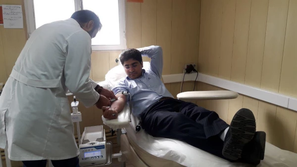 حرکت خداپسندانه دانشجویان پردیس شهید مدرس کردستان؛

اهدای خون توسط جمعی از دانشجویان و پرسنل پردیس شهید مدرس کردستان 2