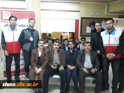 حرکت خداپسندانه دانشجویان پردیس شهید مدرس کردستان؛

اهدای خون توسط جمعی از دانشجویان و پرسنل پردیس شهید مدرس کردستان 5