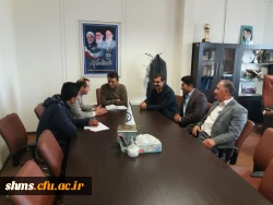 درپردیس شهید مدرس سنندج برگزار شد؛

جلسه هماهنگی مسئولین پردیس شهید مدرس با جناب آقای احسنی مسول آموزش و پژوهش سازمان محیط زیست استان کردستان  2