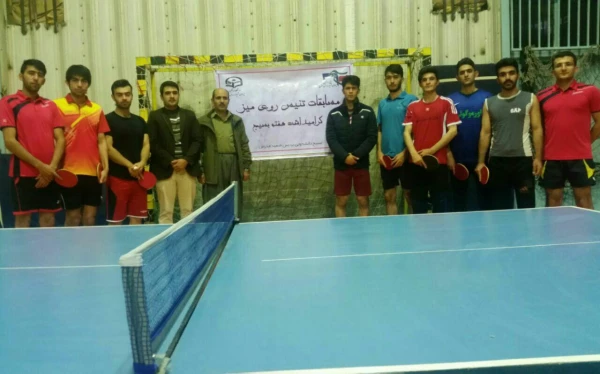 نتایج  مسابقات تنیس روی میز که به مناسبت هفته بسیج برگزار گردید اعلام شد. 3