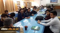 به مناسبت هفته کتاب  انجام پذیرفت؛

حلقه کتاب خوانی دانشجویان پردیس شهید مدرس  در سالن کتابخانه پردیس شهید مدرس کردستان 2