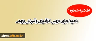 اطلاعیه شماره 1

نحوه اجرای دروس کارآموزی و آموزش پژوهی ویژه مهارت آموزان ماده 28