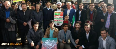 حماسه سازی باشکوه دانشگاه فرهنگیان در 22 بهمن ؛

کردستان ثابت کرد پای انقلاب ایستاده است