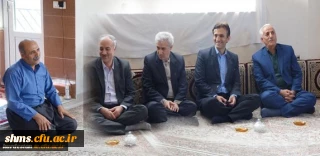 دیدار با خانواده شهید دانشگاه فرهنگیان کردستان