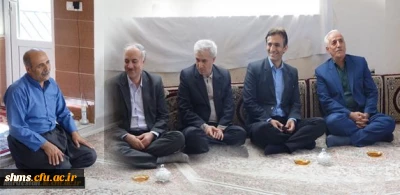 دیدار با خانواده شهید دانشگاه فرهنگیان کردستان