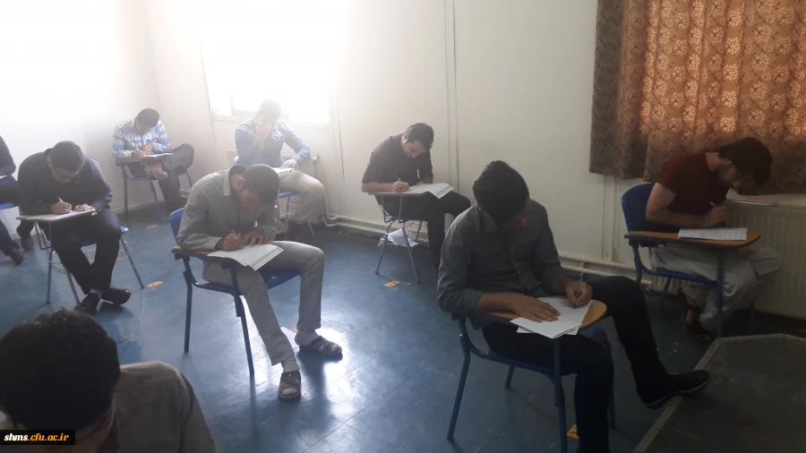 مسئولین مدیریت استانی دانشگاه فرهنگیان کردستان؛

از روند برگزاری امتحانات پایان ترم پردیس شهید مدرس کردستان بازدید به عمل آوردند. 2