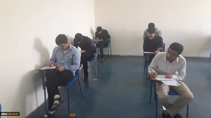 مسئولین مدیریت استانی دانشگاه فرهنگیان کردستان؛

از روند برگزاری امتحانات پایان ترم پردیس شهید مدرس کردستان بازدید به عمل آوردند. 5