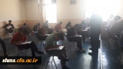 مسئولین مدیریت استانی دانشگاه فرهنگیان کردستان؛

از روند برگزاری امتحانات پایان ترم پردیس شهید مدرس کردستان بازدید به عمل آوردند. 7