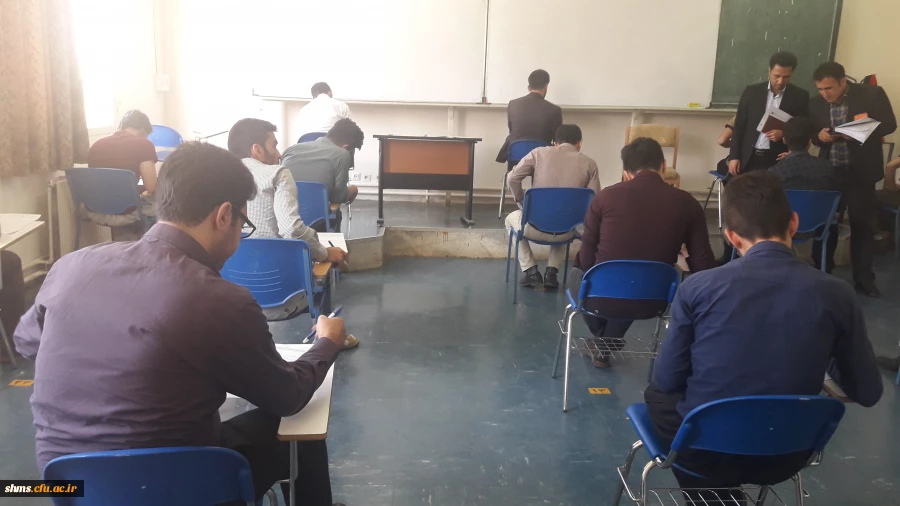 مسئولین مدیریت استانی دانشگاه فرهنگیان کردستان؛

از روند برگزاری امتحانات پایان ترم پردیس شهید مدرس کردستان بازدید به عمل آوردند. 13