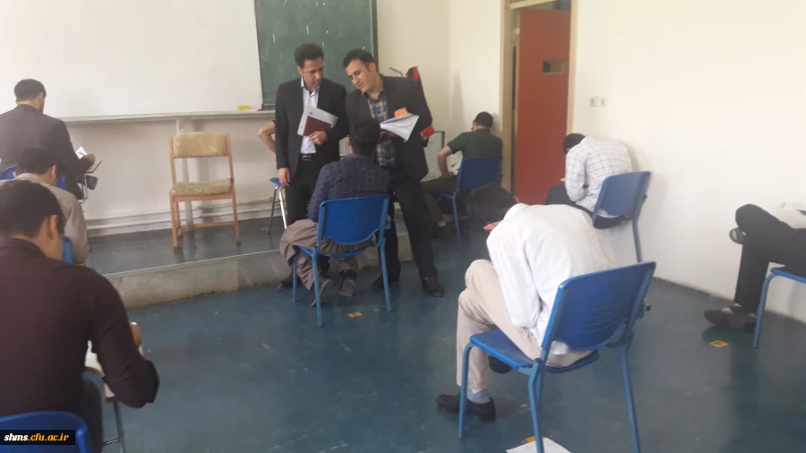 مسئولین مدیریت استانی دانشگاه فرهنگیان کردستان؛

از روند برگزاری امتحانات پایان ترم پردیس شهید مدرس کردستان بازدید به عمل آوردند. 14