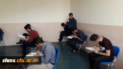 مسئولین مدیریت استانی دانشگاه فرهنگیان کردستان؛

از روند برگزاری امتحانات پایان ترم پردیس شهید مدرس کردستان بازدید به عمل آوردند. 20