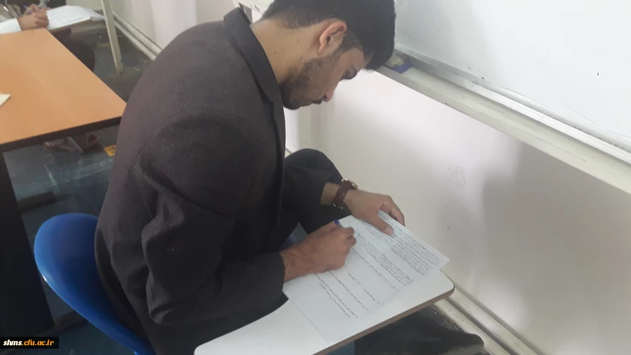 مسئولین مدیریت استانی دانشگاه فرهنگیان کردستان؛

از روند برگزاری امتحانات پایان ترم پردیس شهید مدرس کردستان بازدید به عمل آوردند. 26